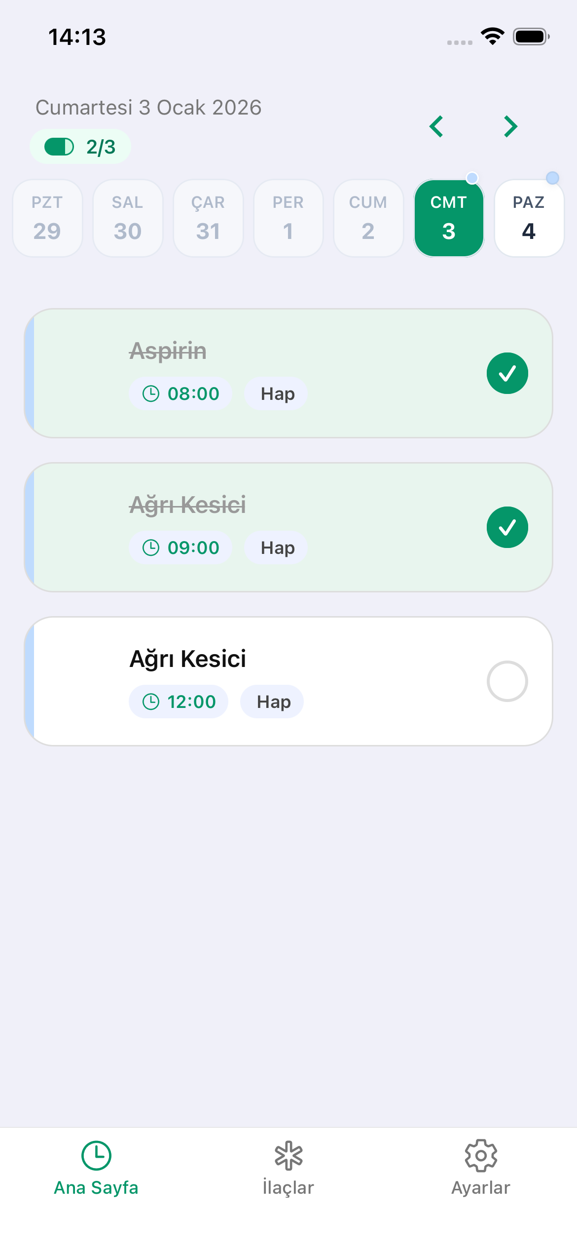 Hatırlatıcılar